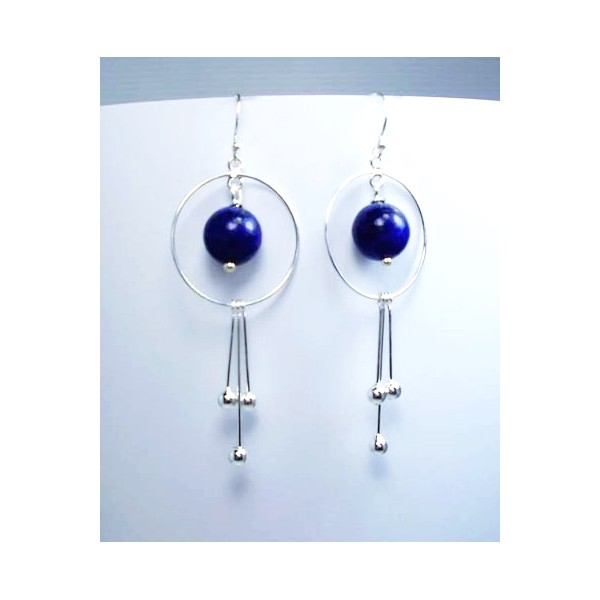 E0363 Lapis Lazuli Earring E0363 Lapis Lazuli Earring
