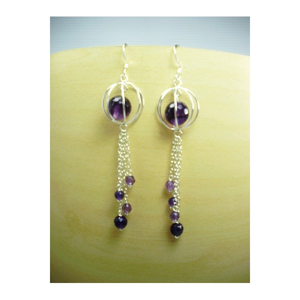 E0364 Amethyst Earring E0364 Amethyst Earring