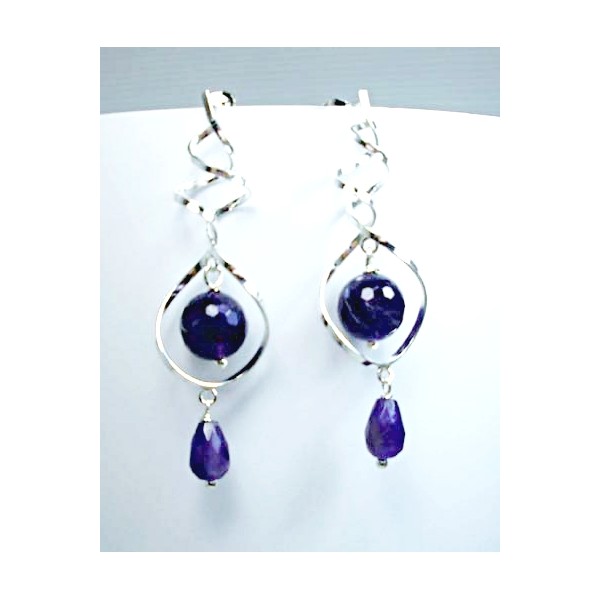 E0370 Amethyst Earring E0370 Amethyst Earring