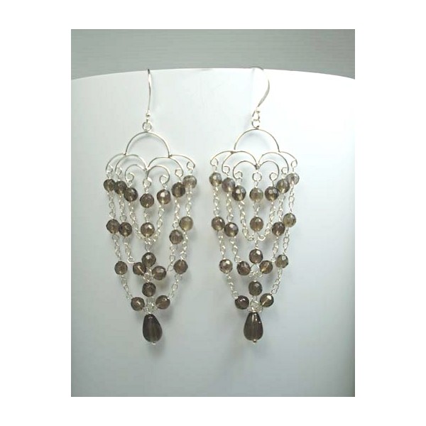 E0372 Smokey Earring E0372 Smokey Earring