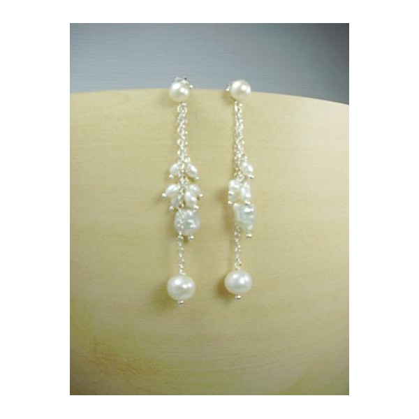 E0377 Fresh Water Pearl Earring E0377 Fresh Water Pearl Earring