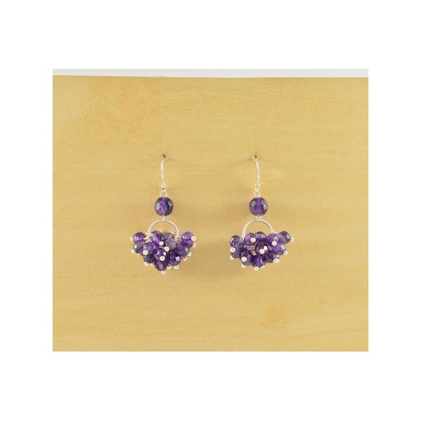 JE172 Amethyst Earring JE172 Amethyst Earring