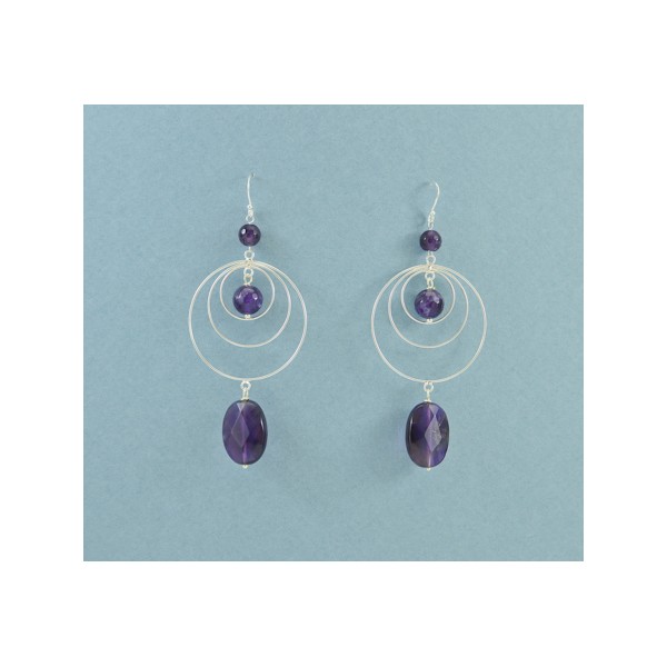 JE178 Amethyst Earring JE178 Amethyst Earring
