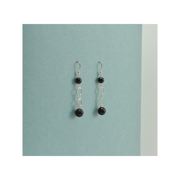 JE192 Black Onyx Earring JE192 Black Onyx Earring