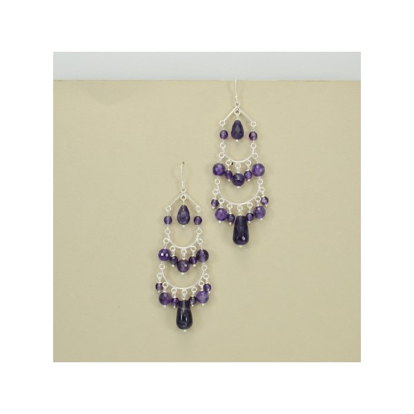 JE214 Amethyst Earring JE214 Amethyst Earring