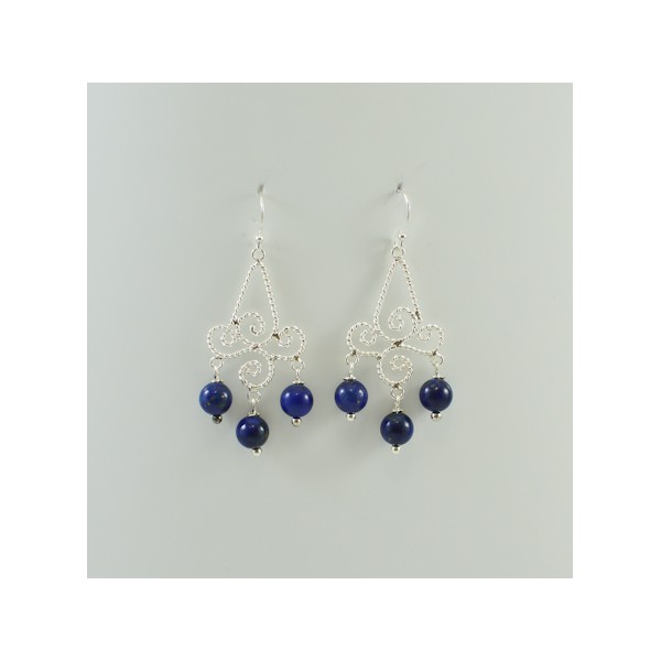 JE218 Lapiz Lazuli Earring JE218 Lapiz Lazuli Earring
