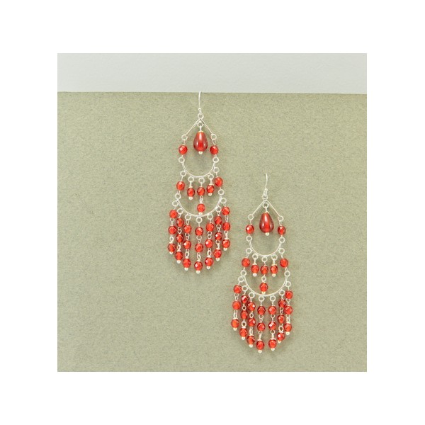 JE222 Carnelian Earring JE222 Carnelian Earring