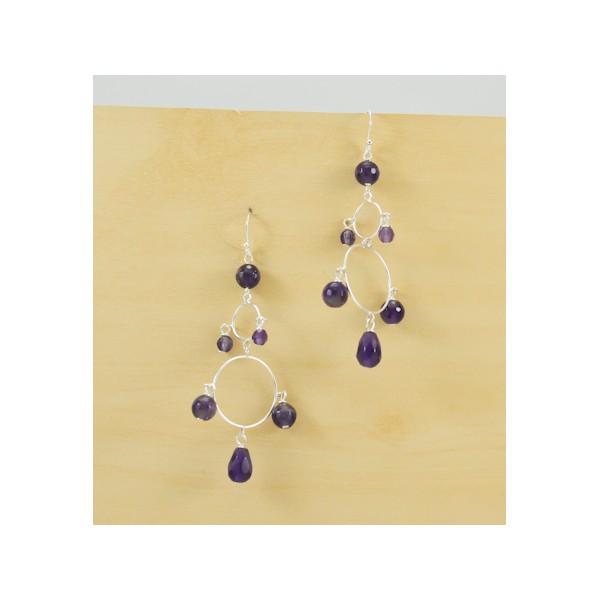 JE233 Amethyst Earring JE233 Amethyst Earring