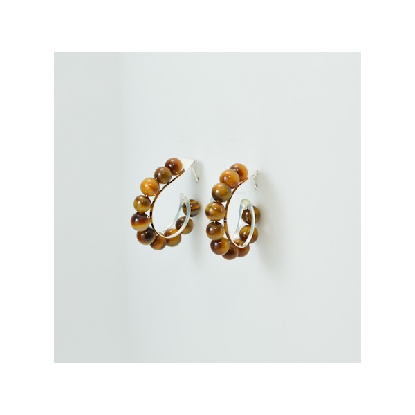 JE246 Tiger Eye Earring JE246 Tiger Eye Earring