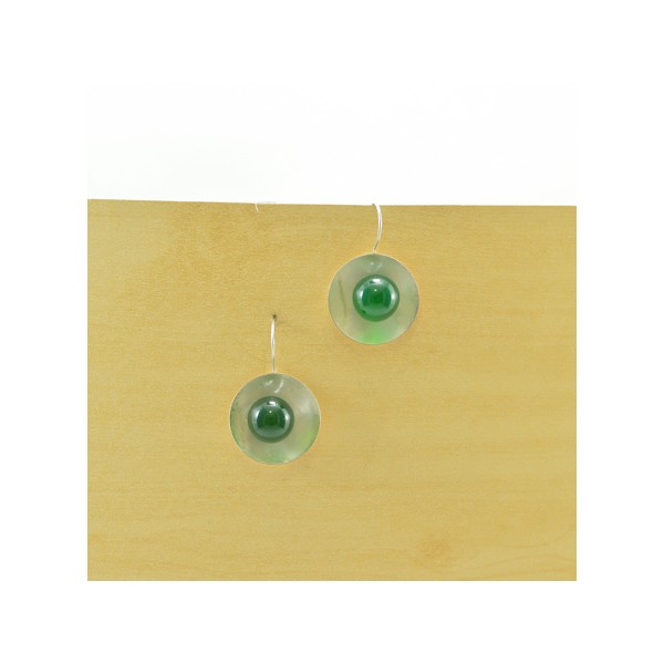 JE251 Green Agate Earring JE251 Green Agate Earring
