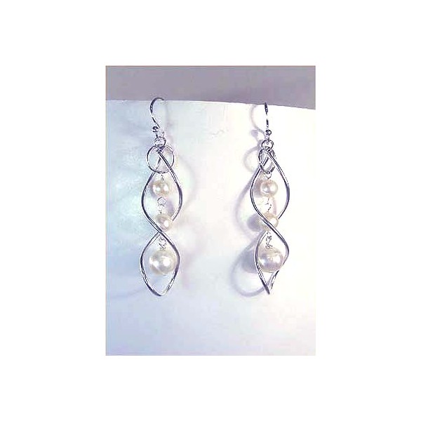 E0106 Freshwater Pear Earring E0106 Freshwater Pear Earring