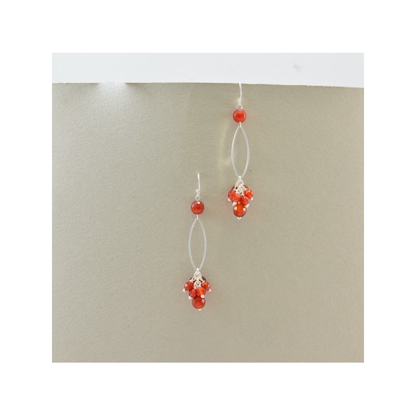 JE269 Carnelian Earring JE269 Carnelian Earring