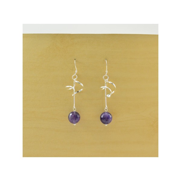 JE273 Amethyst Earring JE273 Amethyst Earring