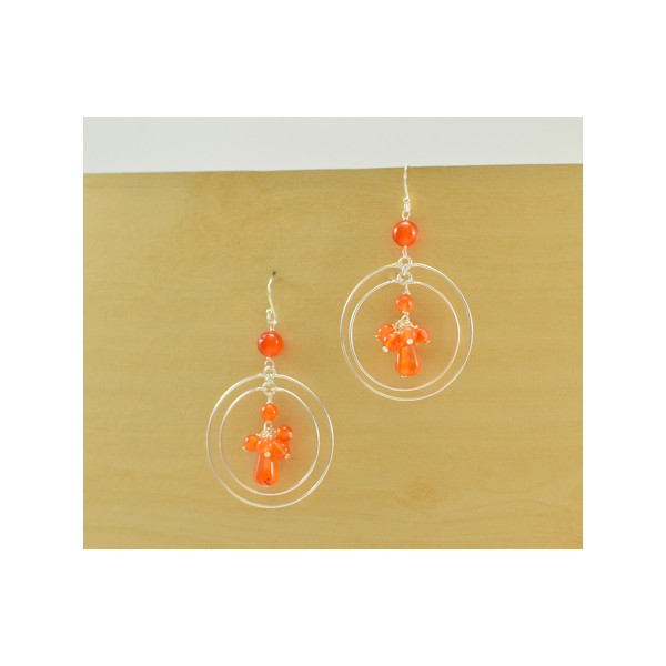 JE280 Carnelian Earring JE280 Carnelian Earring