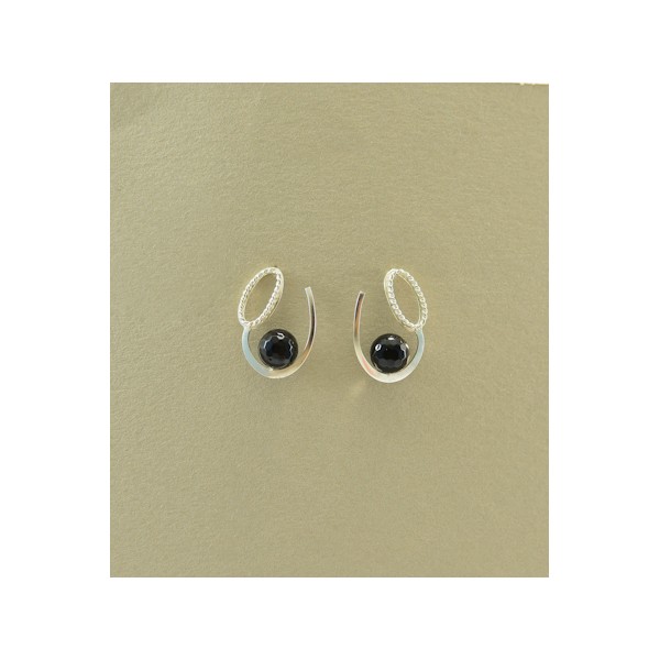 JE283 Black Onyx Earring JE283 Black Onyx Earring