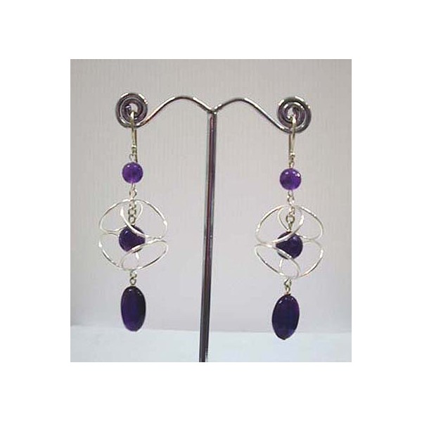 E0232 Amethyst Earring E0232 Amethyst Earring