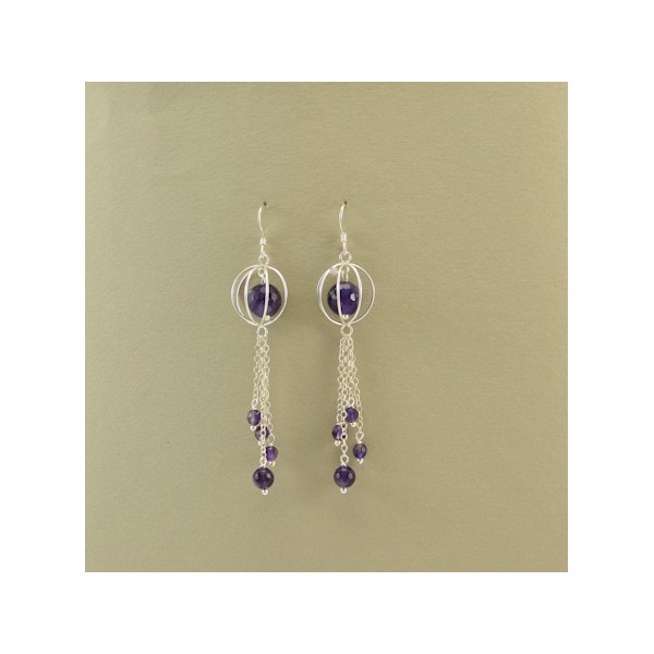 JE364 Amethyse Earring JE364 Amethyse Earring