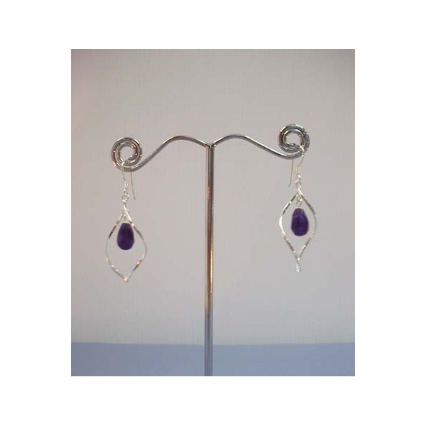 E0241 Amethyst Earring E0241 Amethyst Earring