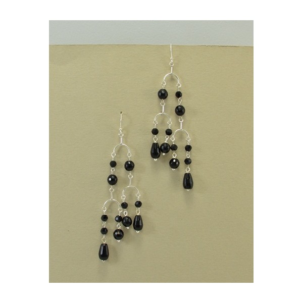 JE248 Black Onyx Earring JE248 Black Onyx Earring