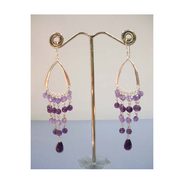 E0256 Amethyst Earring E0256 Amethyst Earring