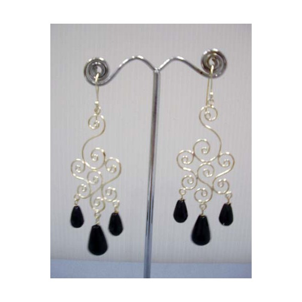 E0265 Onyx Earring E0265 Onyx Earring