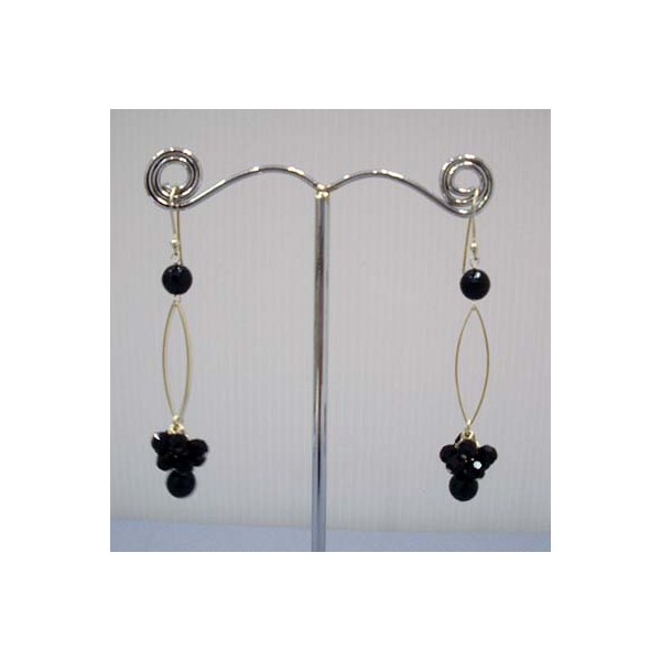 E0269 Onyx Earring E0269 Onyx Earring