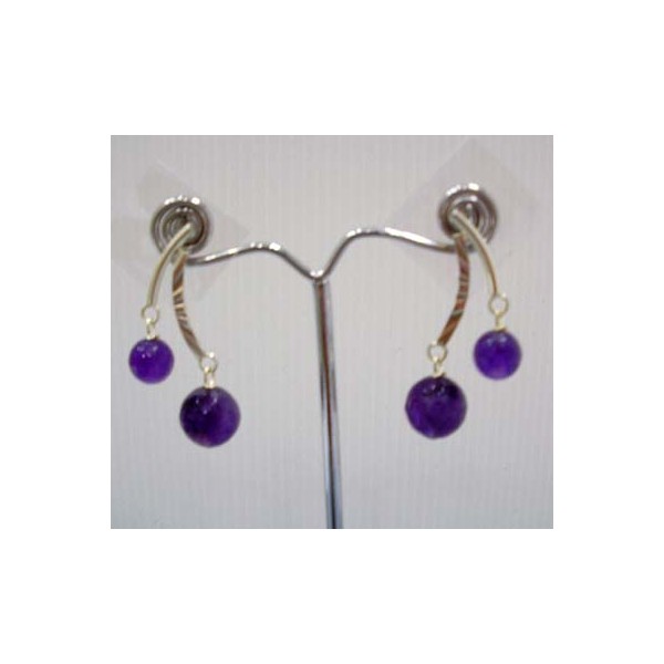 E0276 Amethyst Earring E0276 Amethyst Earring