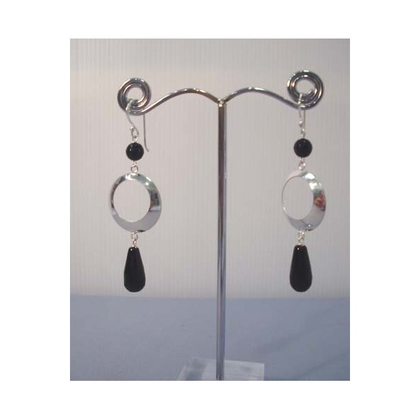 E0286 Onyx Earring E0286 Onyx Earring