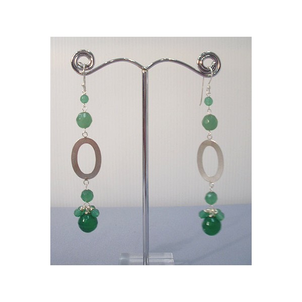 E0288 Jade Earring E0288 Jade Earring