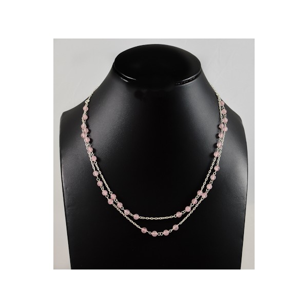 JNSU1177 Rose Quartz Necklace JNSU1177 Rose Quartz Necklace
