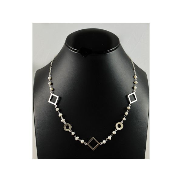 JNSU1179 White Pearl Necklace JNSU1179 White Pearl Necklace