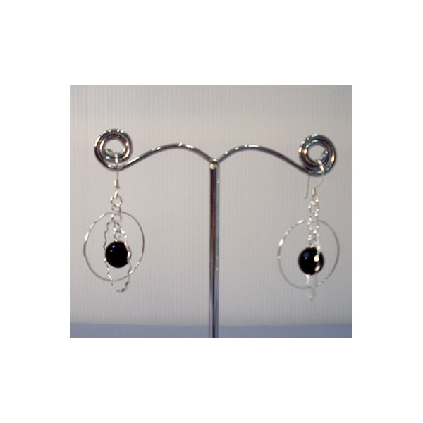 E0291 Onyx Earring E0291 Onyx Earring