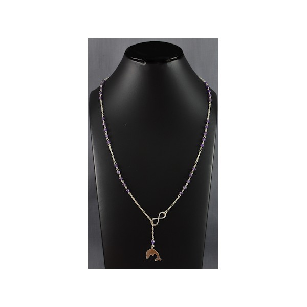 JNSU1182 Amethyst Necklace JNSU1182 Amethyst Necklace