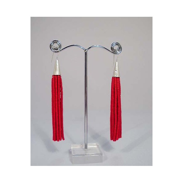 E0310 Red Agate from Afghanistan Earring E0310 Red Agate from Afghanistan Earring