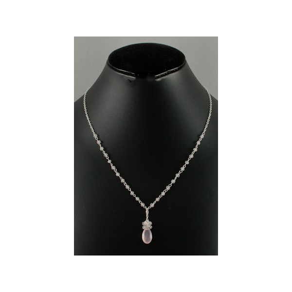 JNSU1189 Rose Quartz Necklace JNSU1189 Rose Quartz Necklace