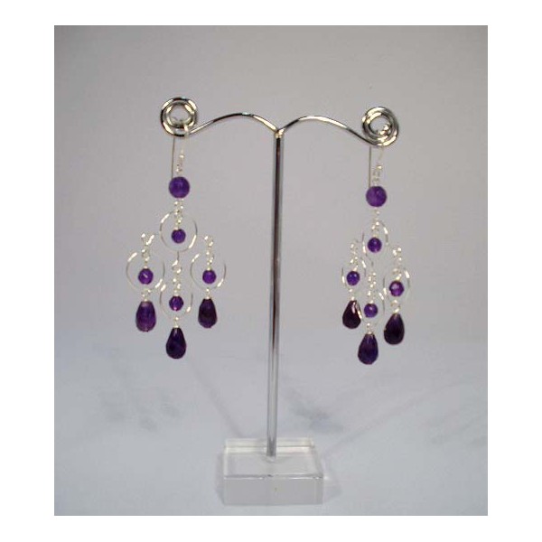 E0311 Amethyst Earring E0311 Amethyst Earring