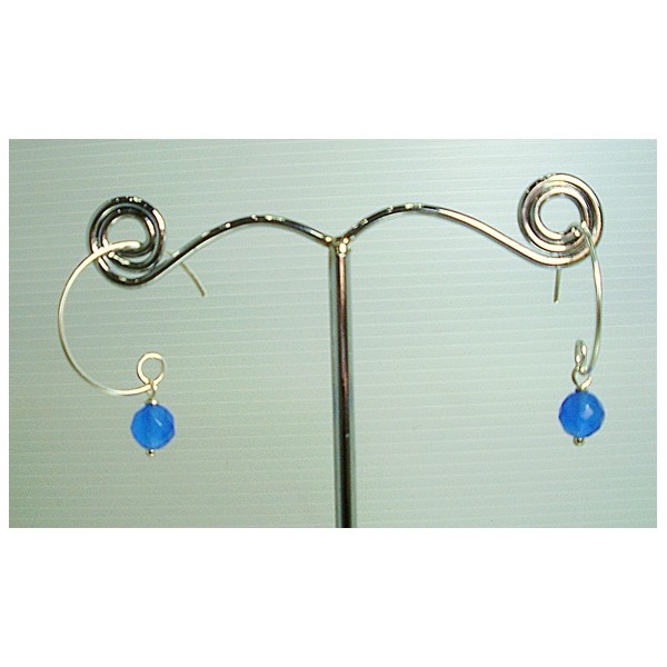 E0316 Blur Agate Earring E0316 Blur Agate Earring