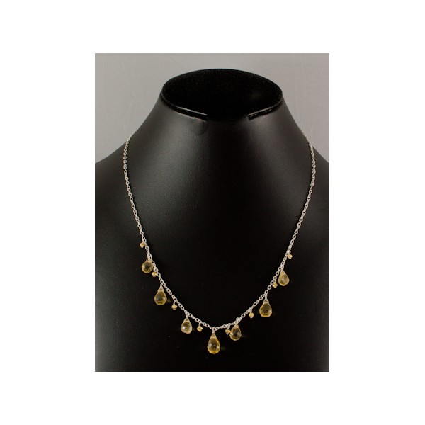 JNSU1155 Lemon Quartz Necklace JNSU1155 Lemon Quartz Necklace