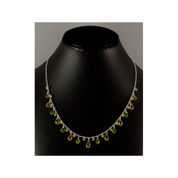 JNSU1241 Lemon Quartz Necklace JNSU1241 Lemon Quartz Necklace