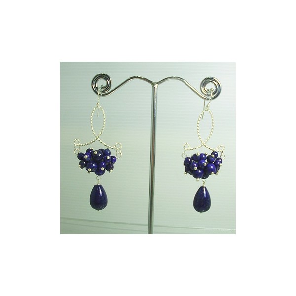E0330 Lapis Earring E0330 Lapis Earring