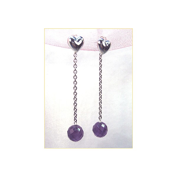 E0031 Amethyst Earring E0031 Amethyst Earring