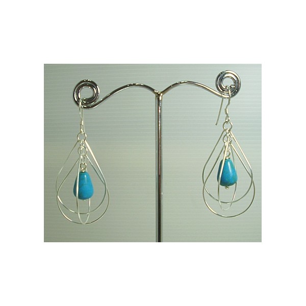 E0343 Turquoise Earring E0343 Turquoise Earring