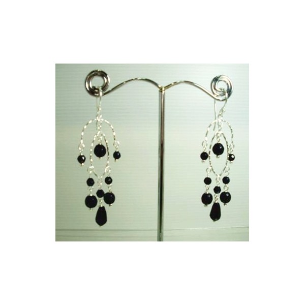 E0358 Onyx Earring E0358 Onyx Earring