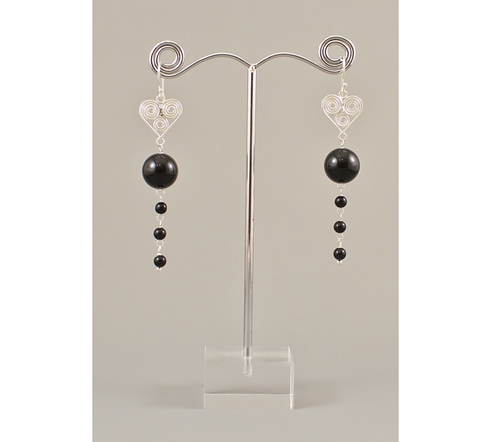 JE448 Onyx Earring JE448 Onyx Earring