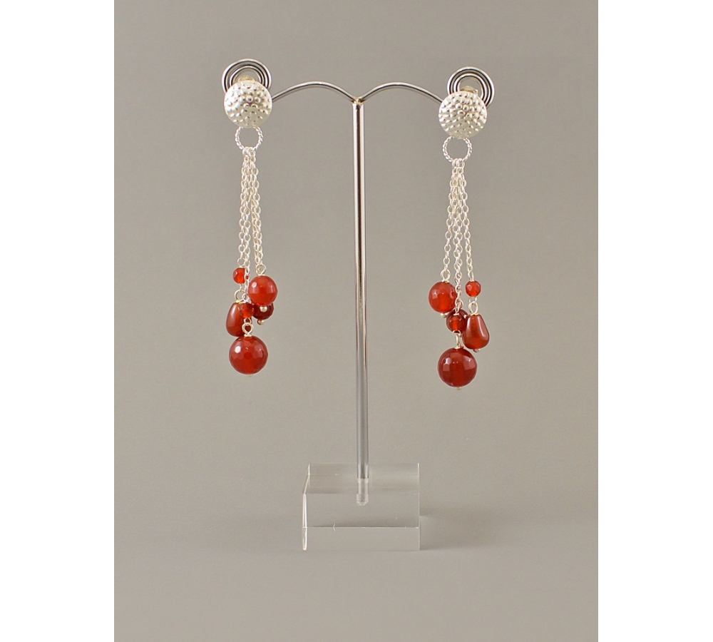 JE441 Orange Agate Earring JE441 Orange Agate Earring