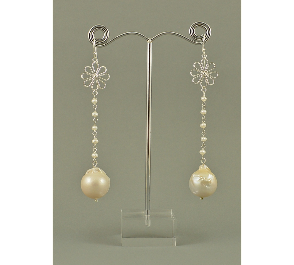 JE439 Fresh Water Pearl Earring JE439 Fresh Water Pearl Earring