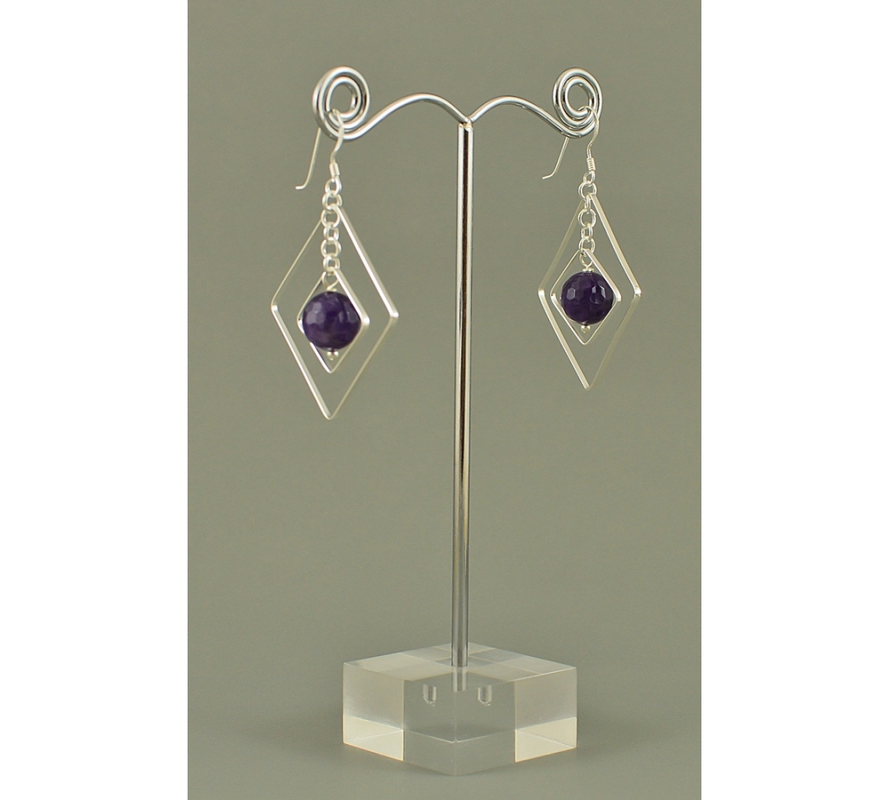 JE437 Amethyst Earring JE437 Amethyst Earring