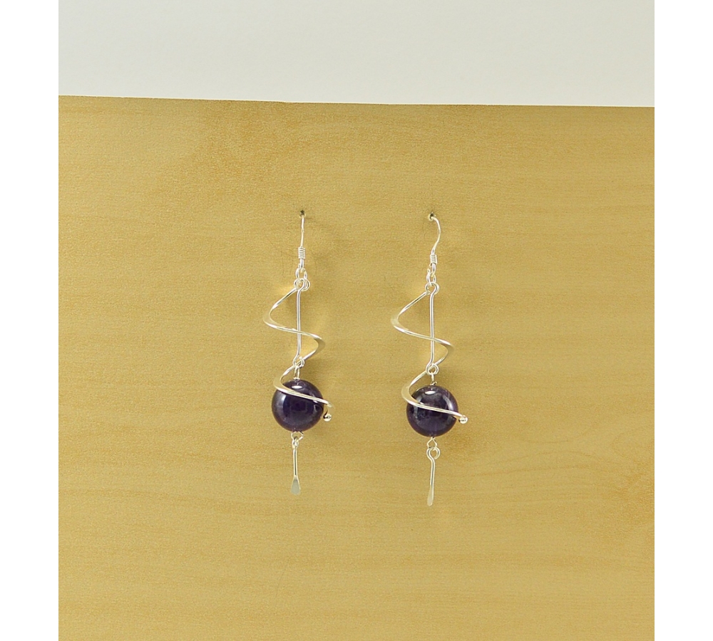 JE428 Amethyst Earring JE428 Amethyst Earring