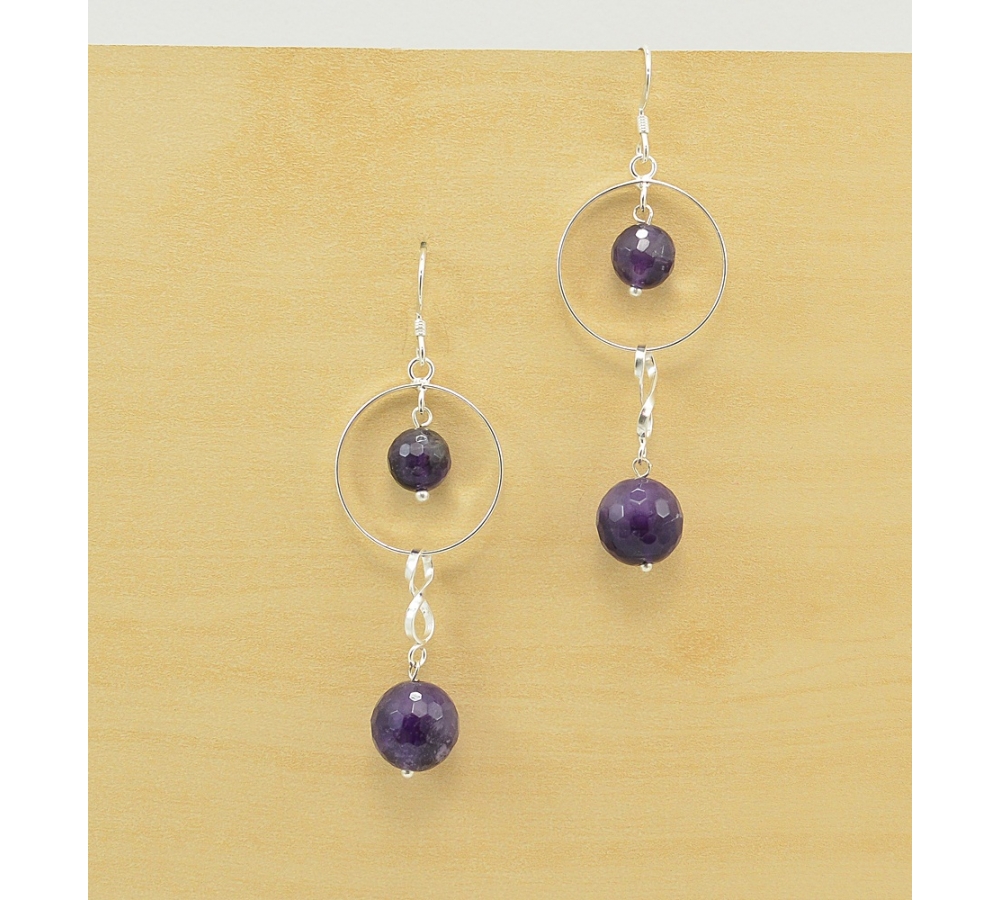 JE 415 Amethyst Earring JE 415 Amethyst Earring