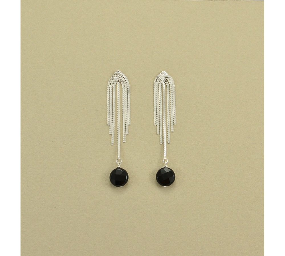 JE 414 Black Onyx Earring JE 414 Black Onyx Earring